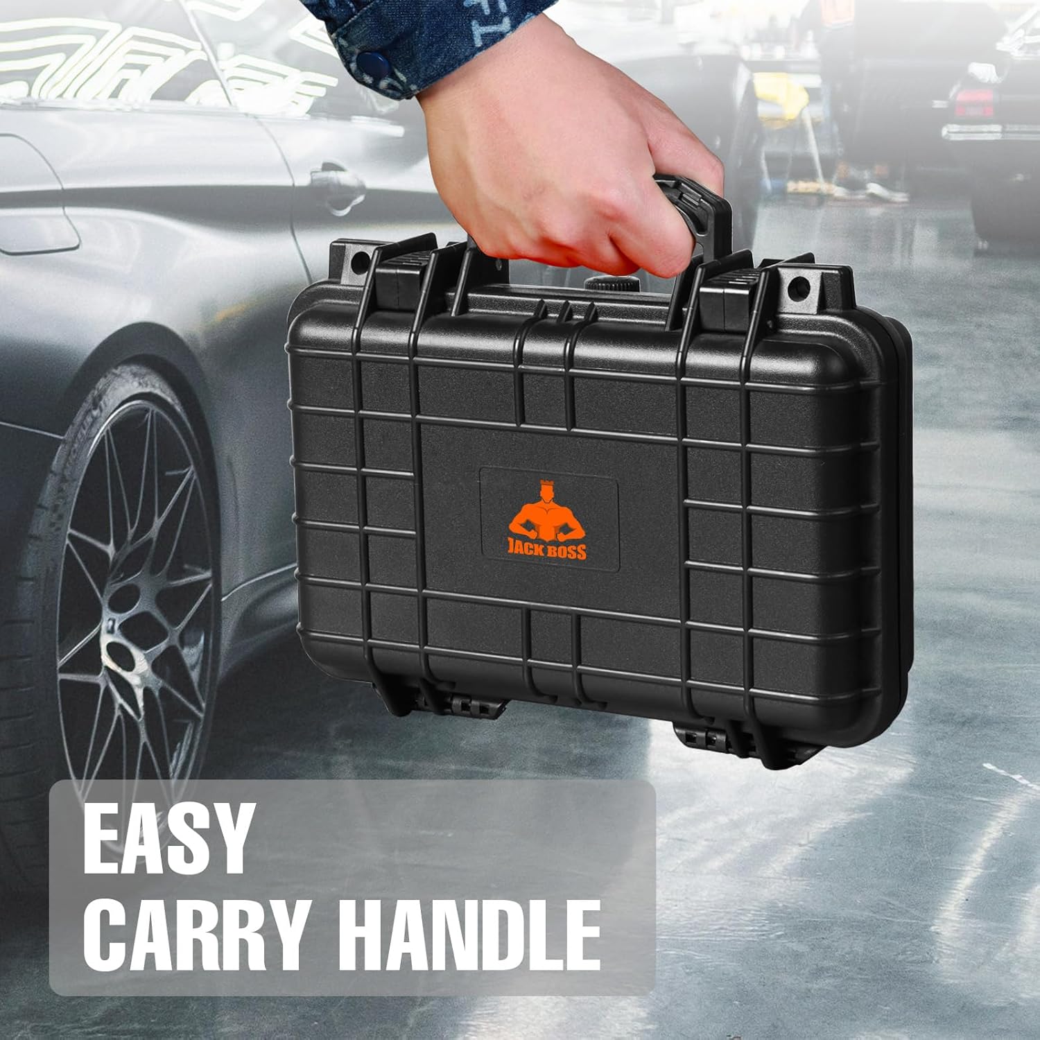 1769467388_487_Portable-Waterproof-Camera-Case-with-Foam-Black Portable Waterproof Camera Case with Foam, Black