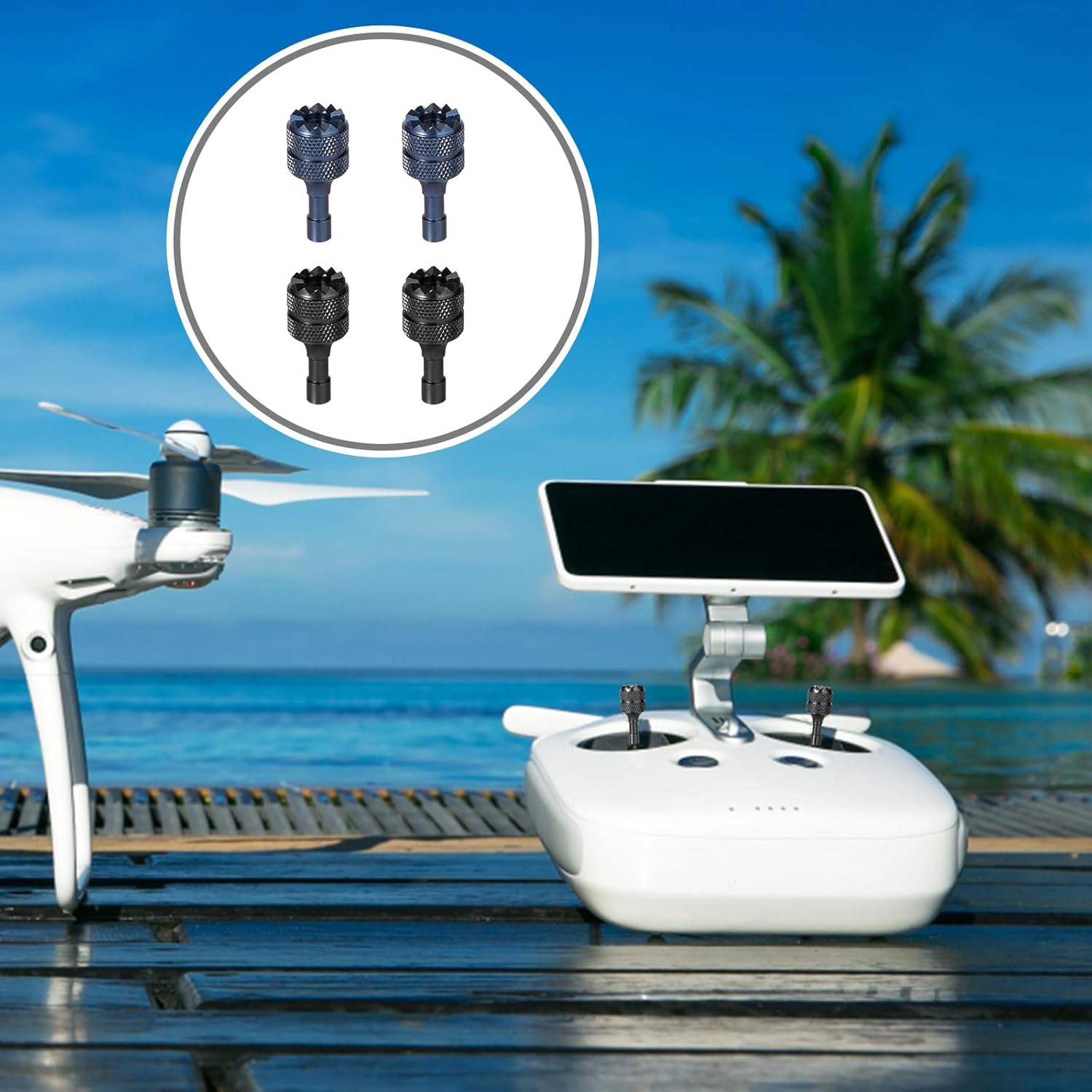 1769468268_174_Detachable-Aluminum-Drone-Joysticks-for-DJI-Controllers Detachable Aluminum Drone Joysticks for DJI Controllers