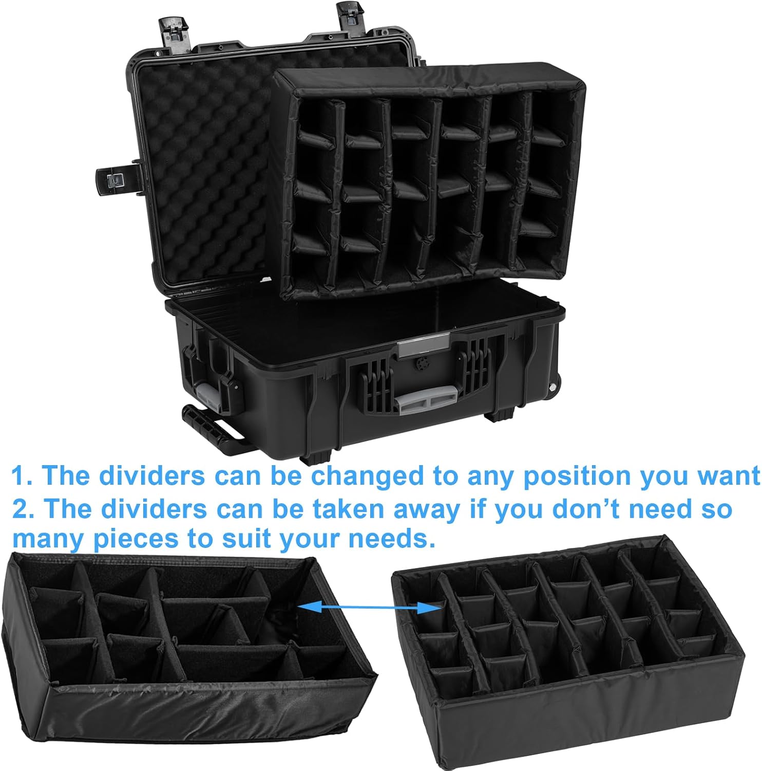 1772387571_864_Waterproof-Travel-Camera-Rolling-Case-Shockproof Waterproof Travel Camera Rolling Case, Shockproof