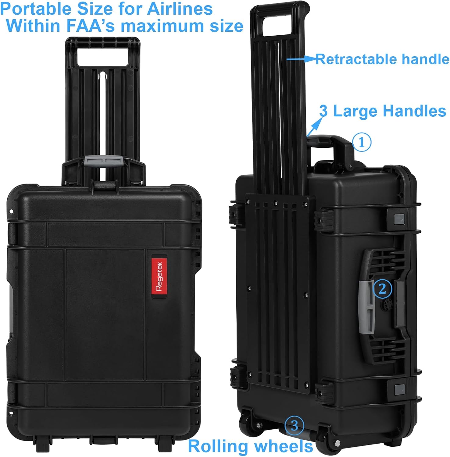 1772387572_585_Waterproof-Travel-Camera-Rolling-Case-Shockproof Waterproof Travel Camera Rolling Case, Shockproof