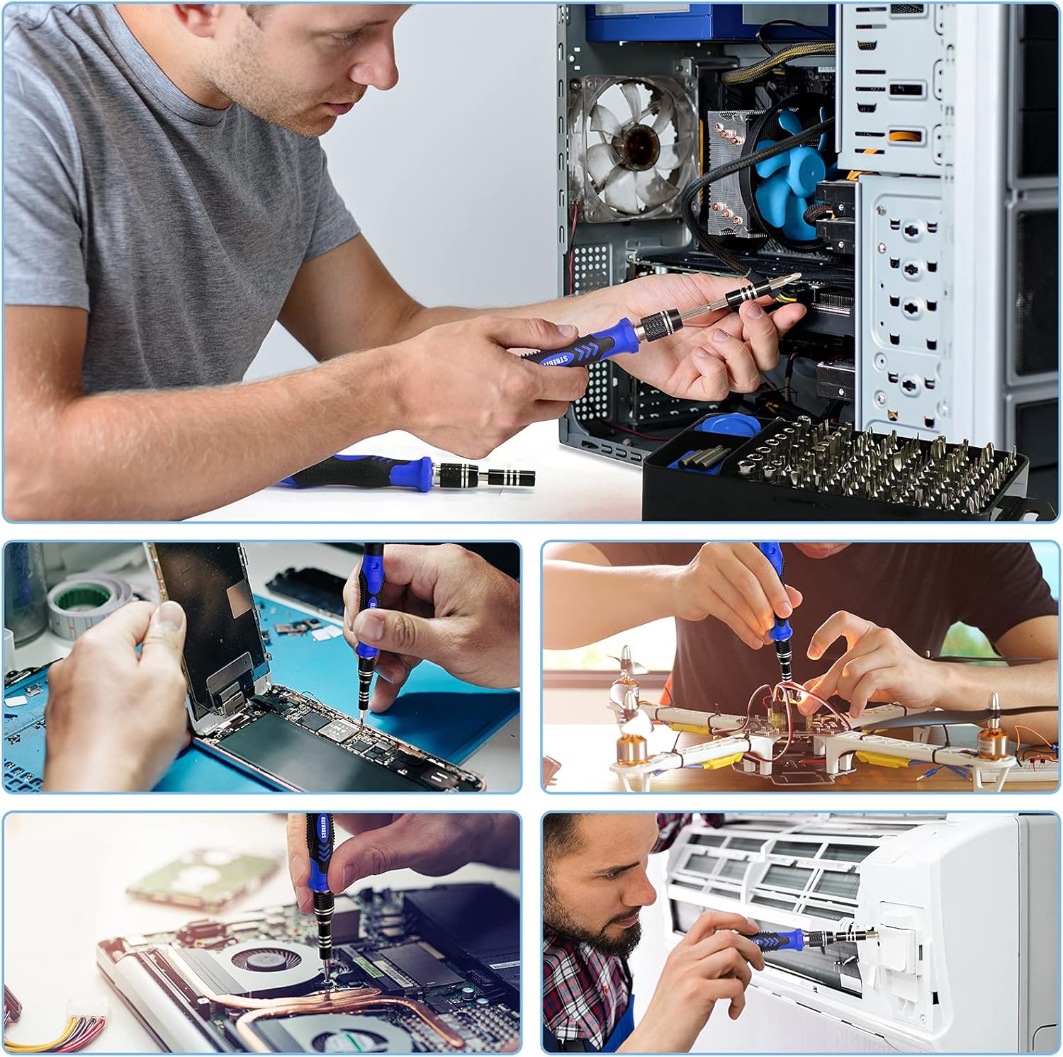 1772963153_188_STREBITO-124-Piece-Precision-Screwdriver-Set STREBITO 124-Piece Precision Screwdriver Set