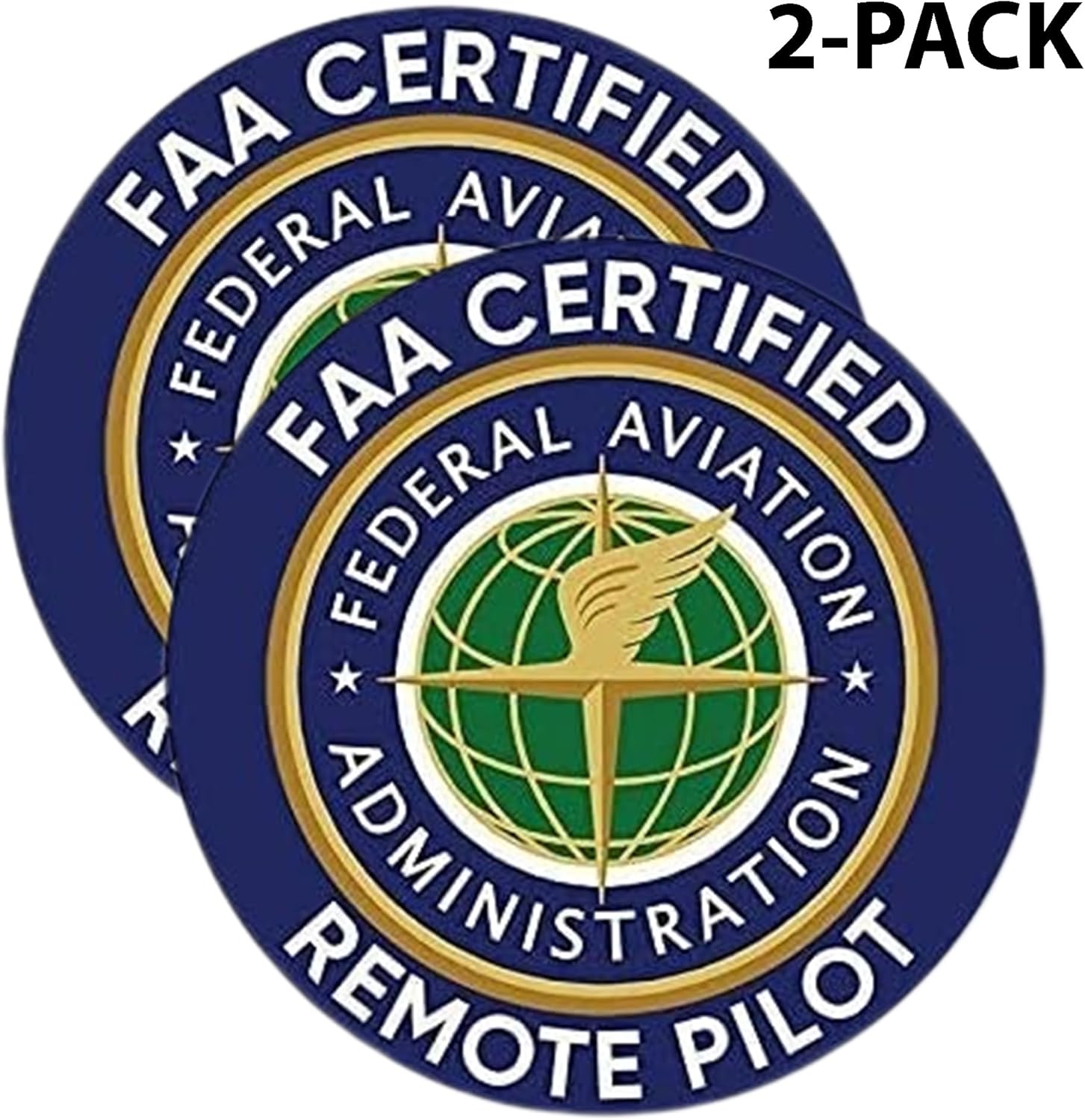 1773139538_713_eDesign-FAA-Certified-Drone-Stickers-2-Pack eDesign FAA Certified Drone Stickers, 2-Pack