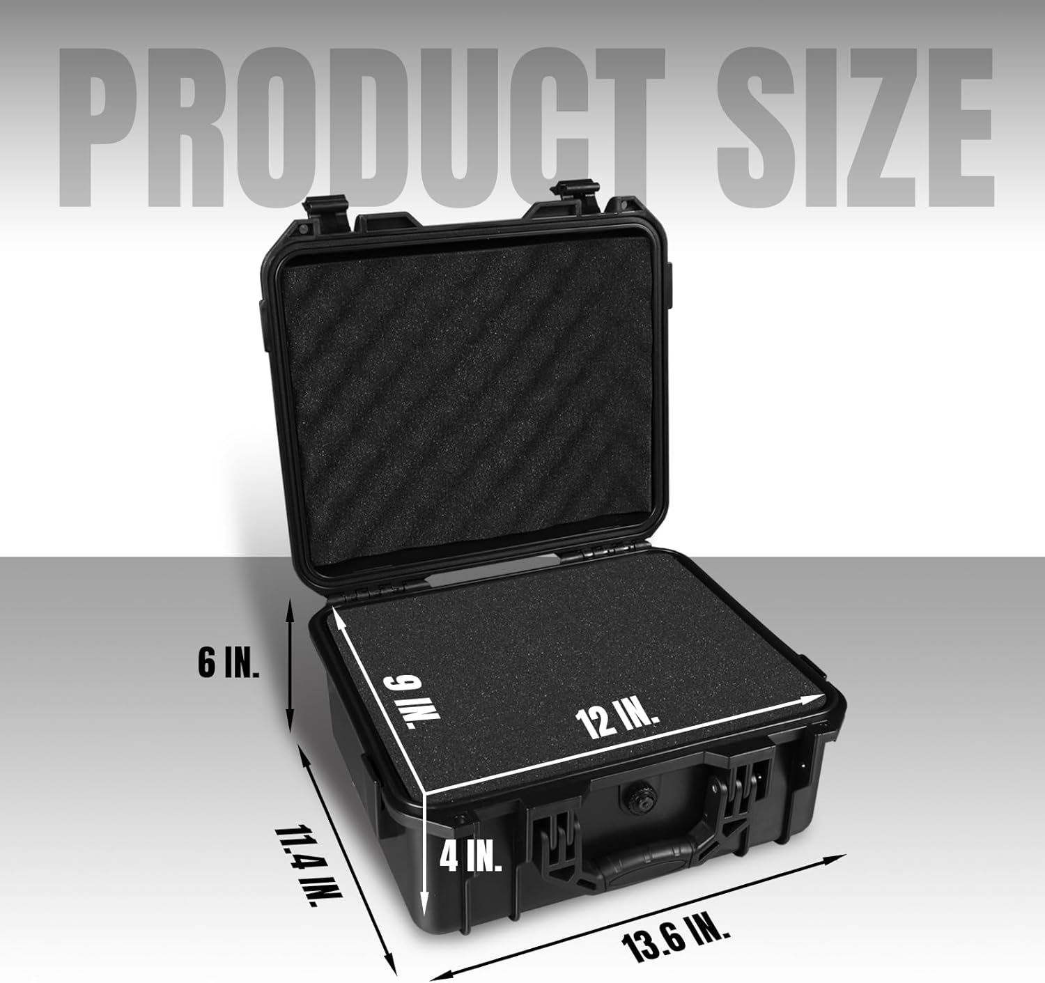 1773747597_464_Black-Waterproof-Camera-Case-with-Custom-Foam Black Waterproof Camera Case with Custom Foam