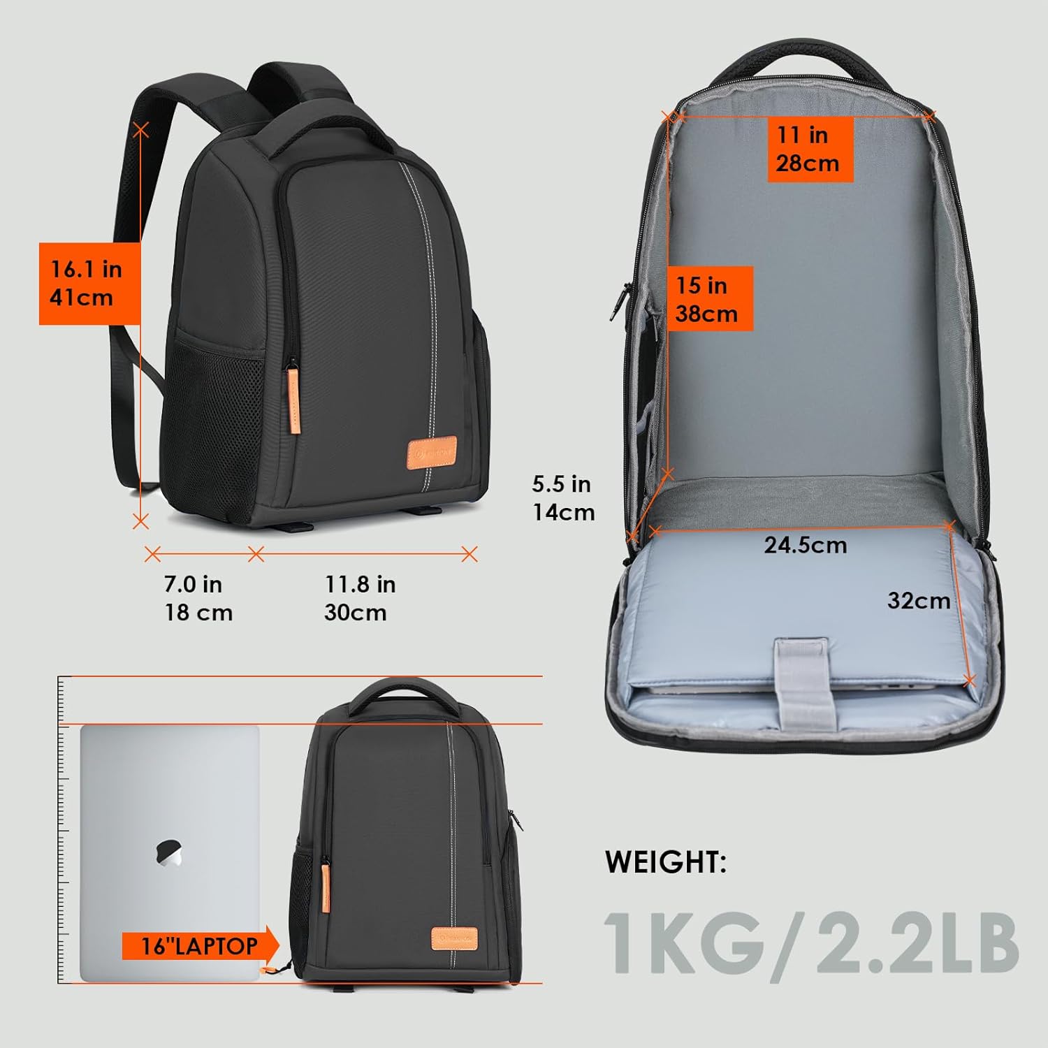 1774182091_110_Compact-TARION-Camera-Backpack-with-Laptop-Compartment Compact TARION Camera Backpack with Laptop Compartment