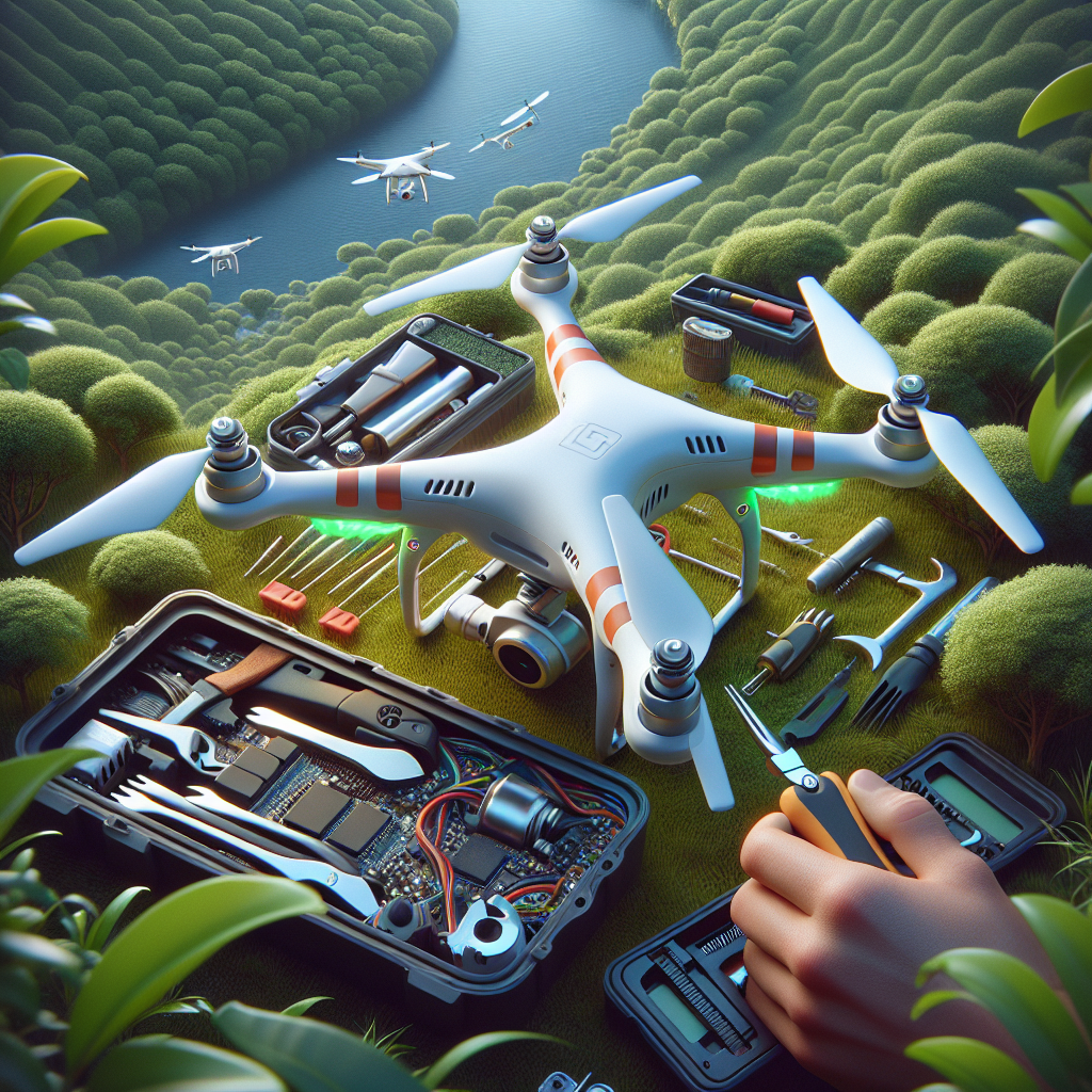 drone compass error fix