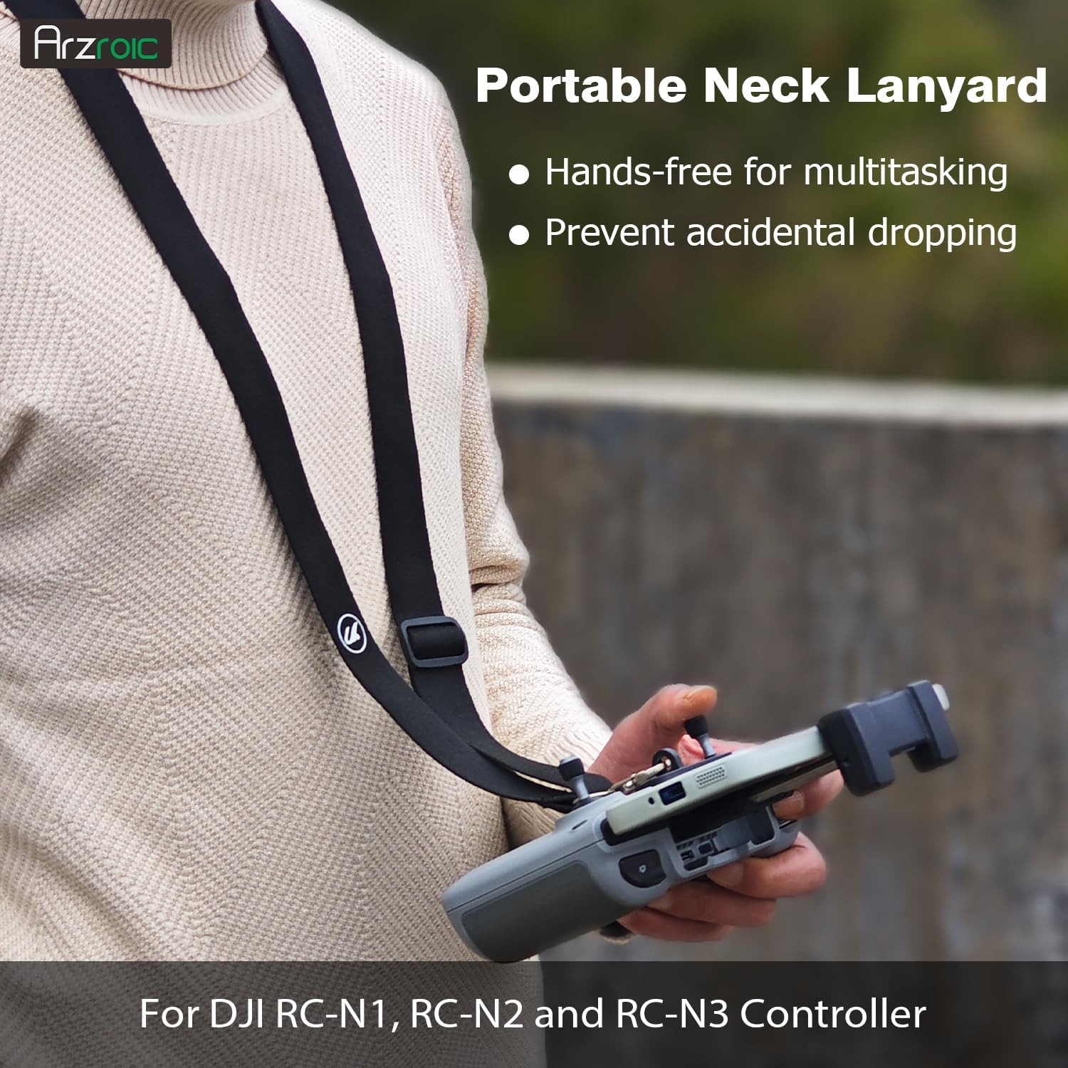 1776340973_587_Arzroic-Drone-Lanyard-Strap-for-DJI-Models Arzroic Drone Lanyard Strap for DJI Models