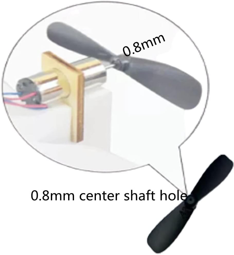 1777820018_246_Mini-Propeller-for-RC-Aircraft-42mm-Nylon Mini Propeller for RC Aircraft, 42mm Nylon