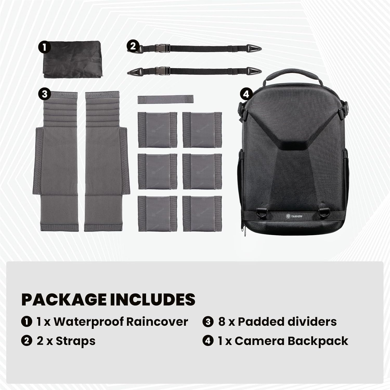 1778343112_580_TARION-Hardshell-Camera-Backpack-with-Laptop-Compartment TARION Hardshell Camera Backpack with Laptop Compartment