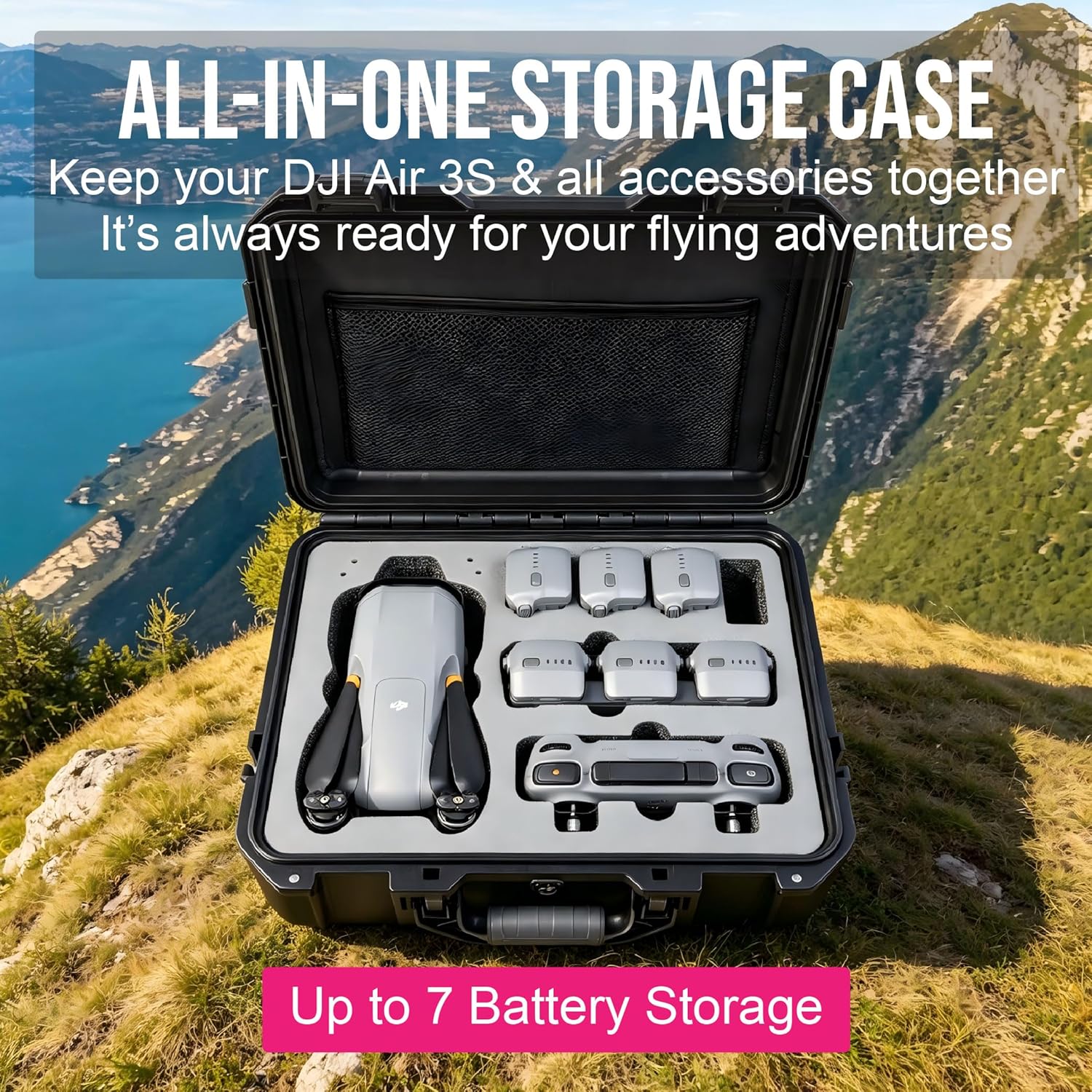 1779126364_172_Waterproof-Hard-Case-for-DJI-Air-3S-Drone Waterproof Hard Case for DJI Air 3S Drone
