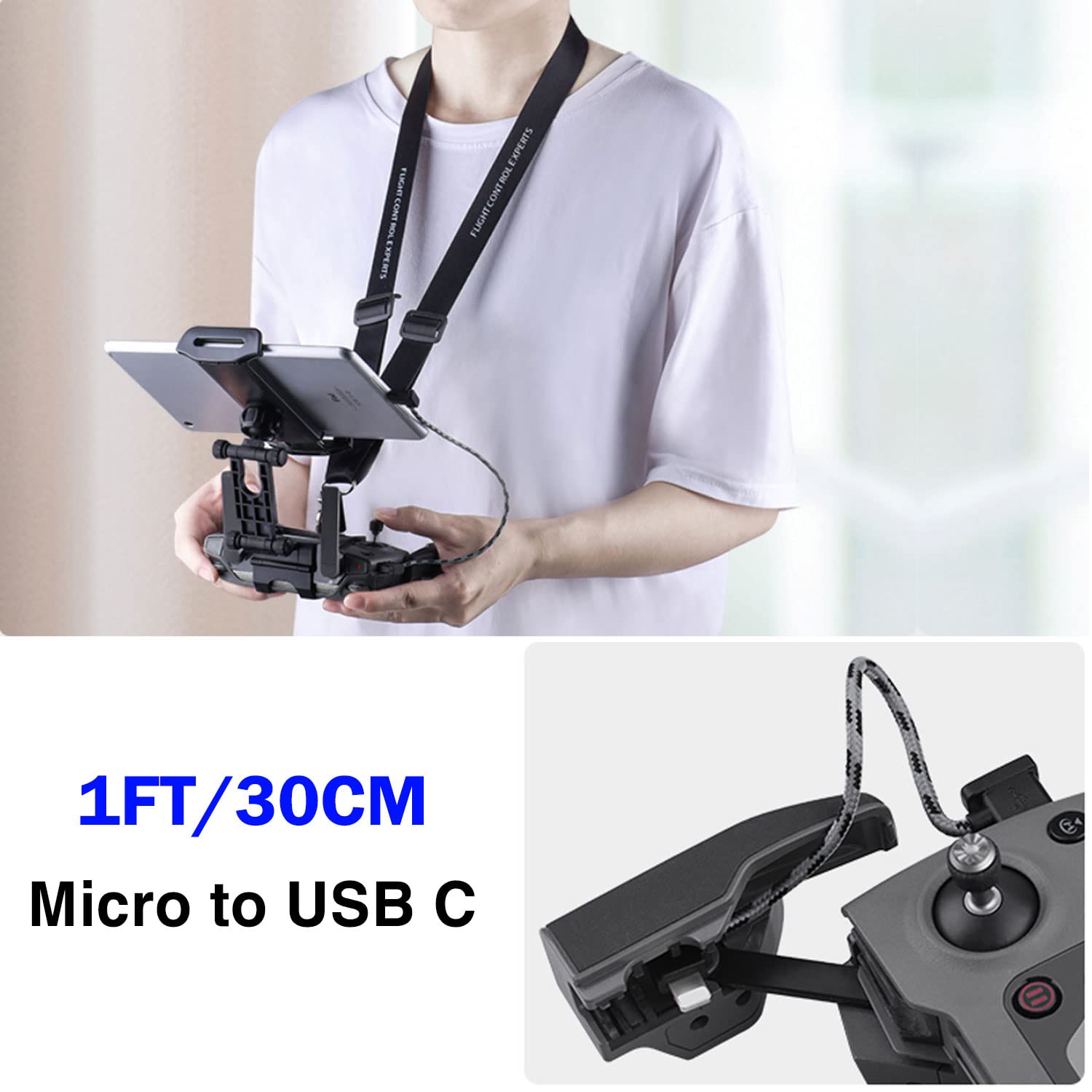 1780190448_407_1FT-OTG-USB-C-Cable-for-DJI-Drones 1FT OTG USB-C Cable for DJI Drones