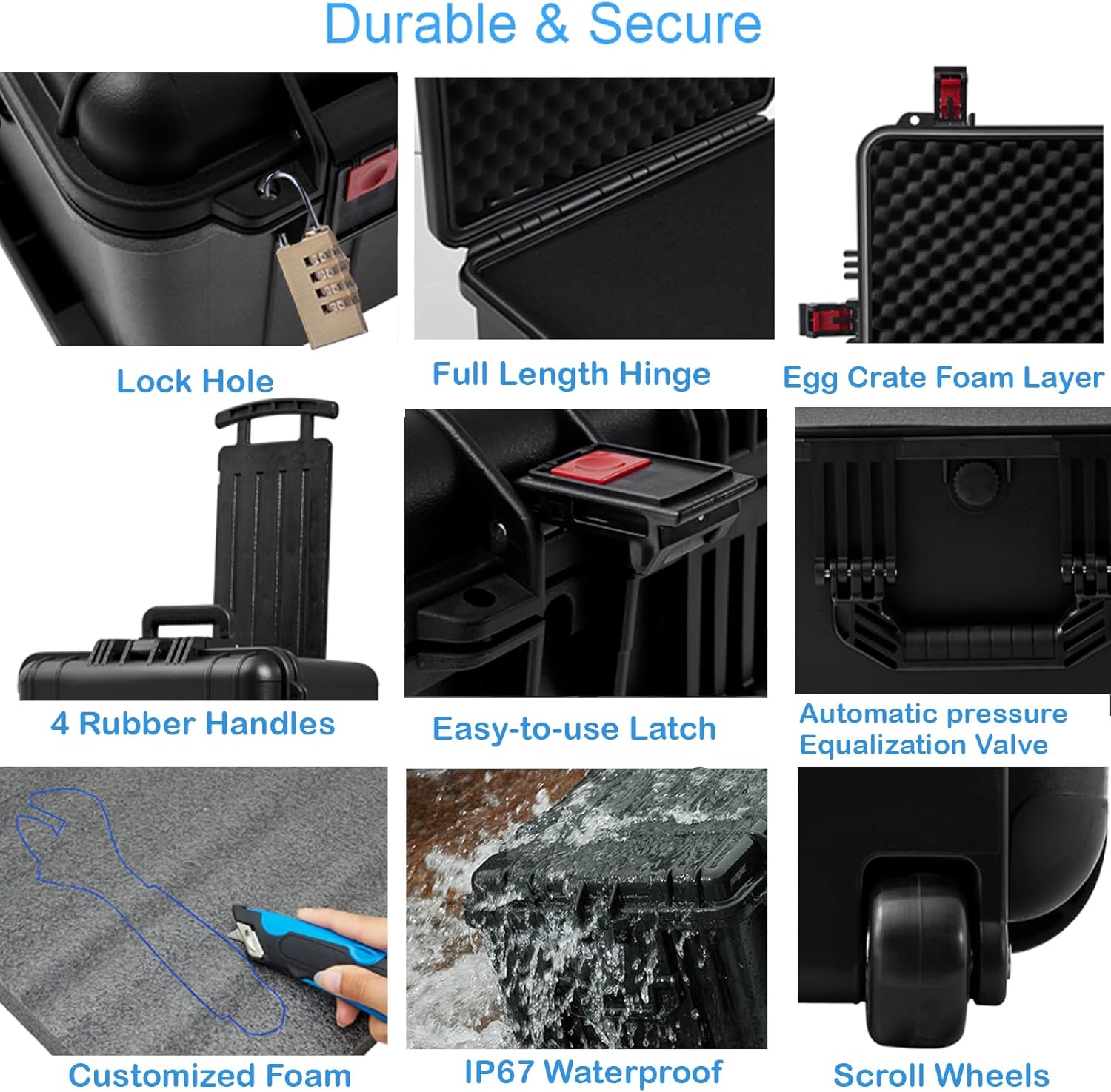 1780450348_417_Regetek-Waterproof-Rolling-Hard-Case-Shockproof Regetek Waterproof Rolling Hard Case, Shockproof